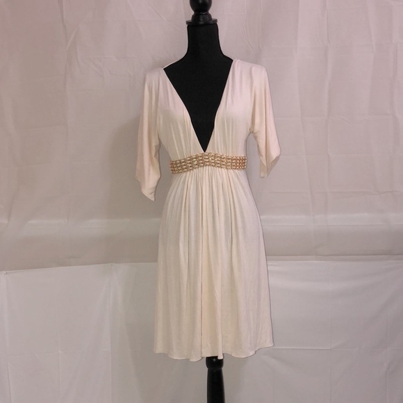 SKY Low-cut V-neck Dress Size XS - Picture 5 of 9